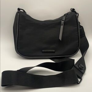 Madden Girl Black Crossbody Bag with Adjustable Strap